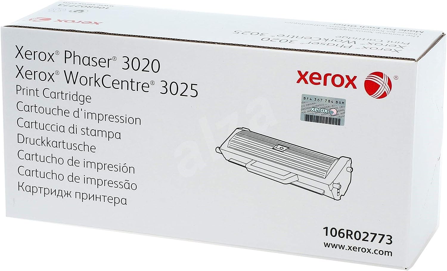 Xerox WorkCenter 3025 Standard Capacity Print Cartridge 106R02773
