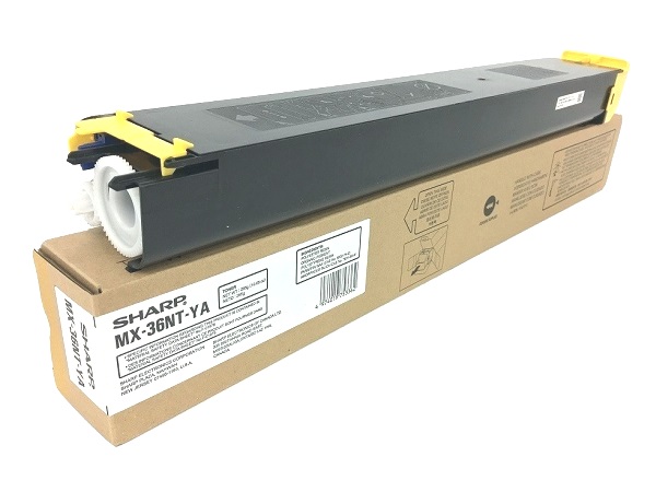 Sharp MX-3140N Yellow Toner Cartridge MX-36NTYA