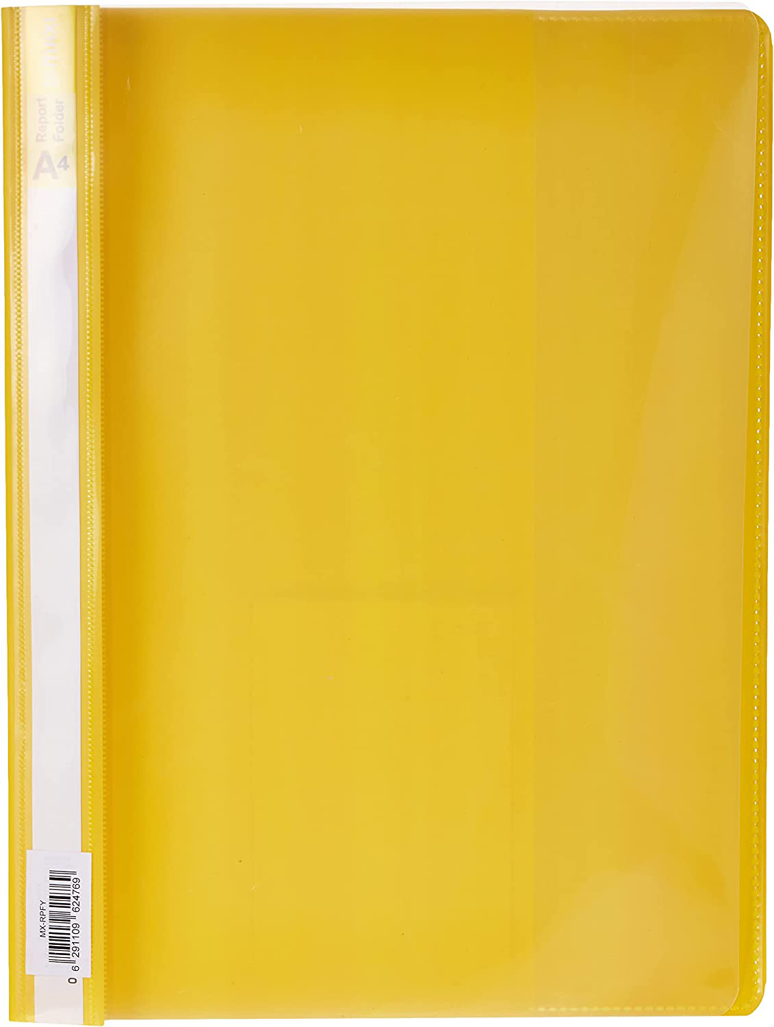 Holder Paper Clear Face Yellow Color
