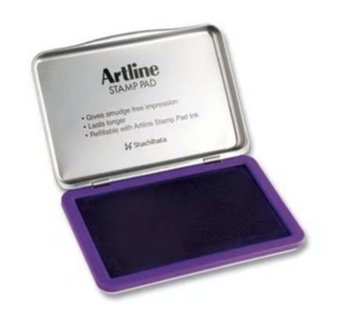 Artline Stamp Pad 40x63mm No 00 Violet