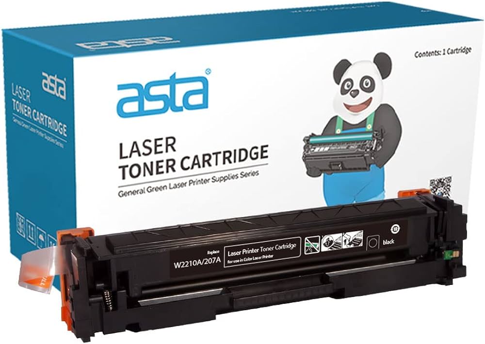 ASTA LaserJet Toner (207A) Black For HP W2210A