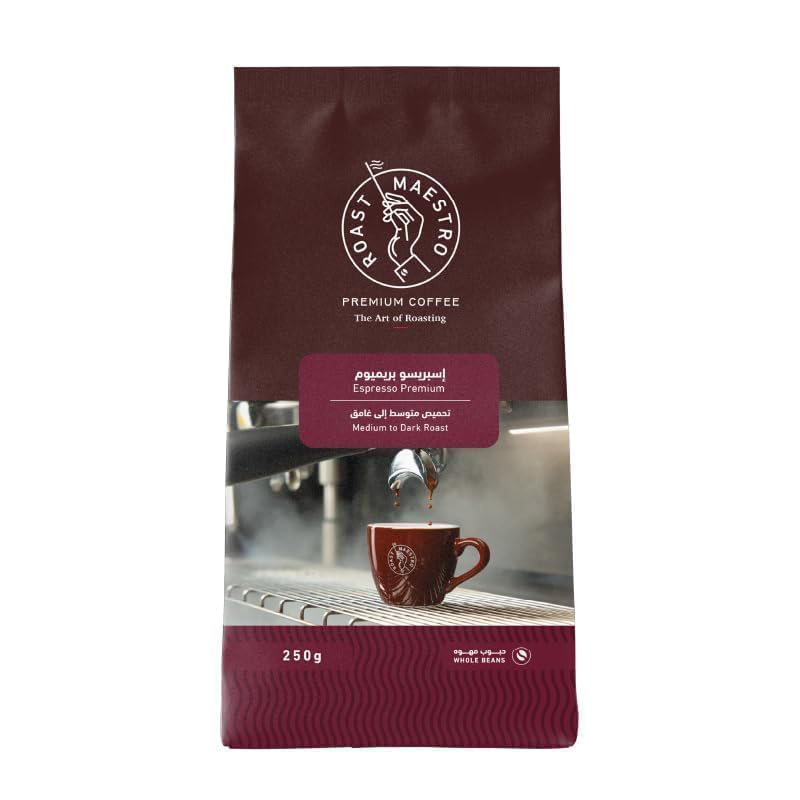 Roast Maestro Espresso Premium Medium To Dark Roast 250gr