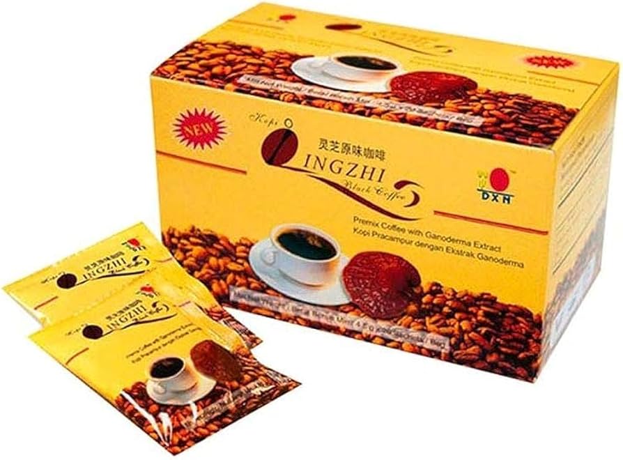 Lingzhi Black Coffee For Weight Loss 5gr PK 20pcs