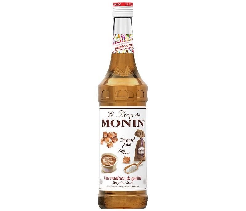 Monin Salted Caramel Syrup Bottle 1L