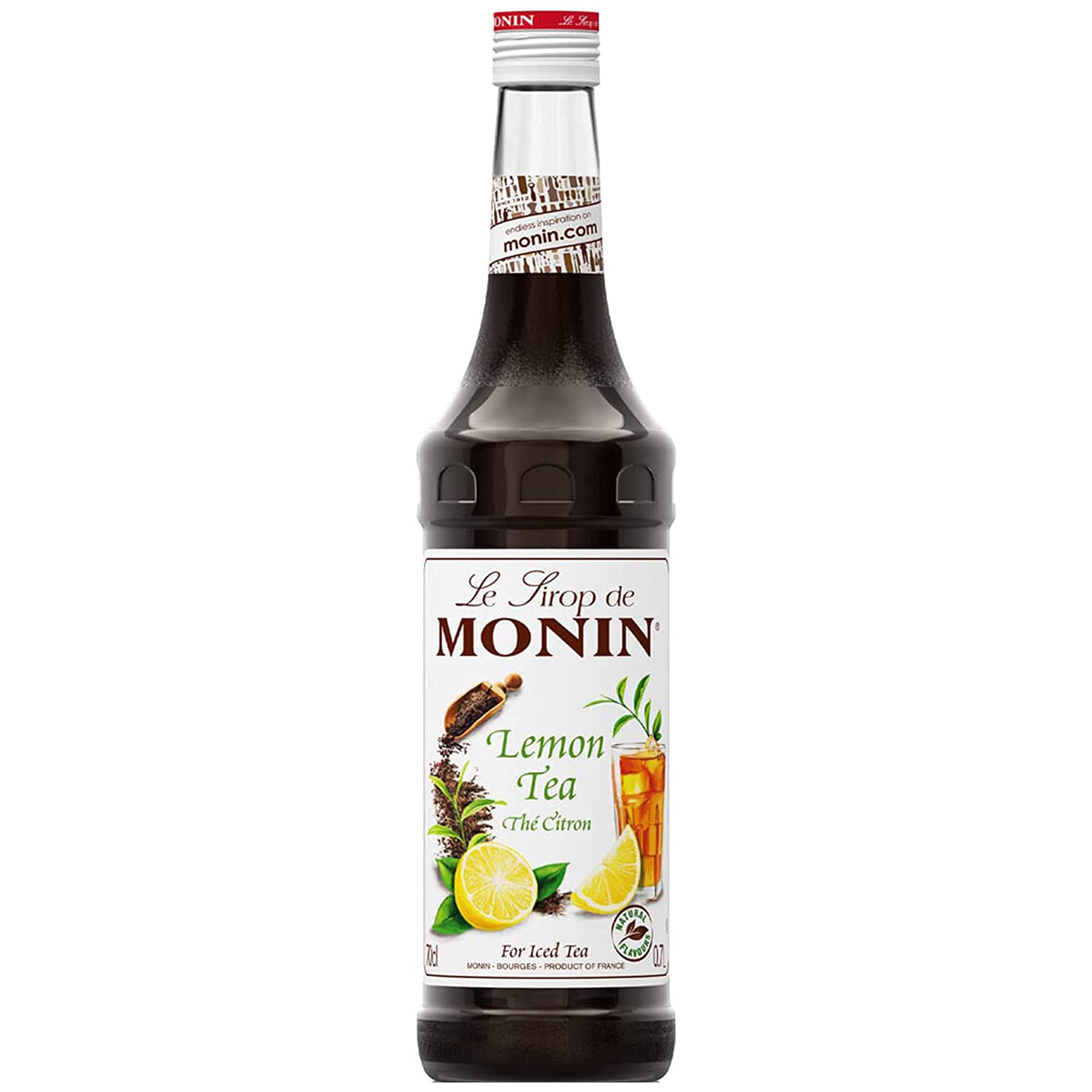 Monin Lemon Tea Syrup Bottle 1L