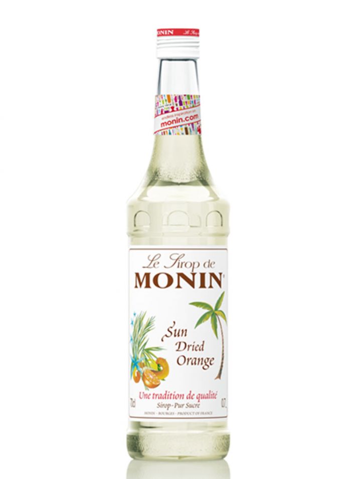 Monin Sun Dried Orange Syrup Bottle 1L